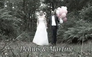 Bruiloftfilm Dennis & Martine